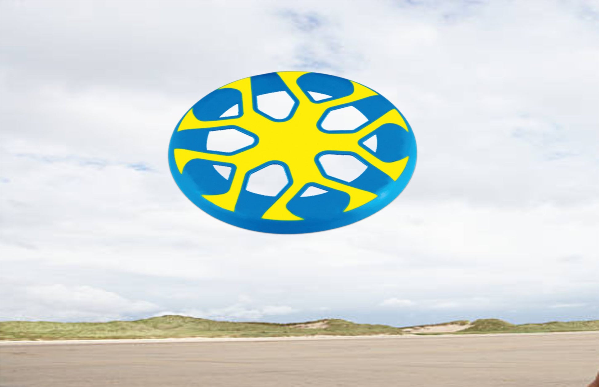 Rainbow Frisbee Plastic Sports Toy