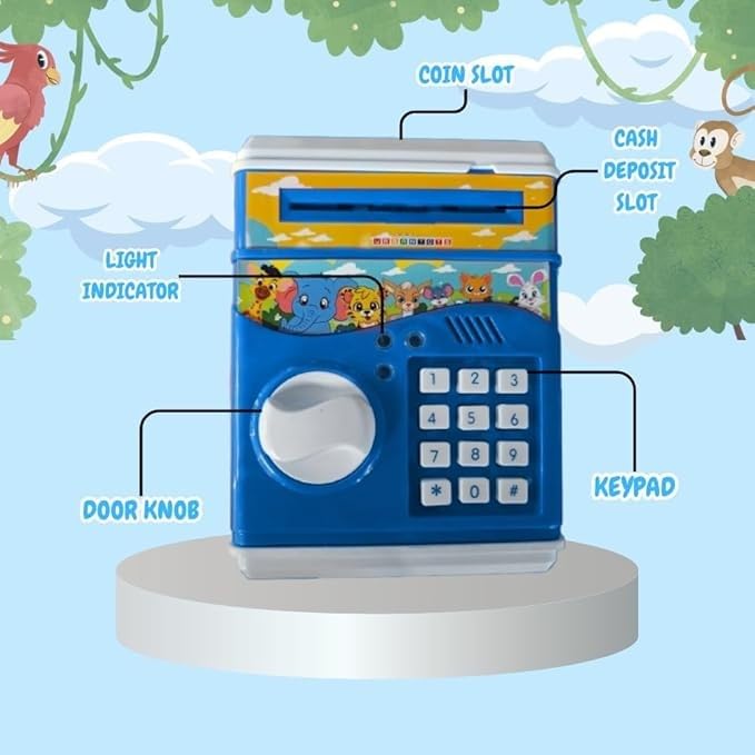 Piggy Bank with Locker