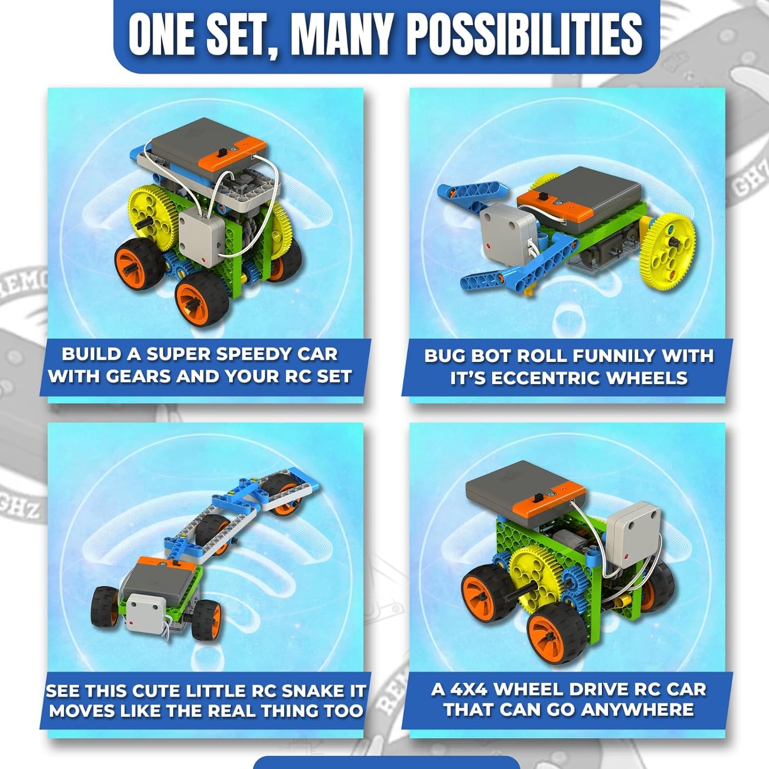 Blix DIY RC Explorers 8-In-1
