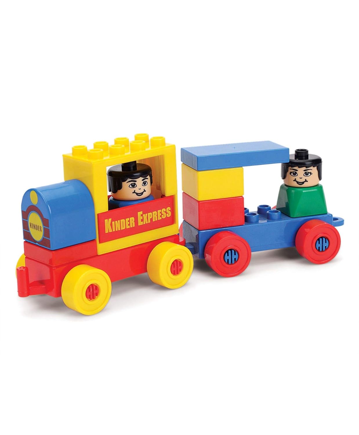 Kinder Block Locomotive Set (Multicolor)