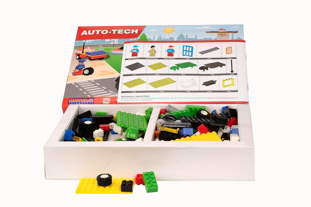 Maharaja Auto-Tech Building Construction Blocks Set