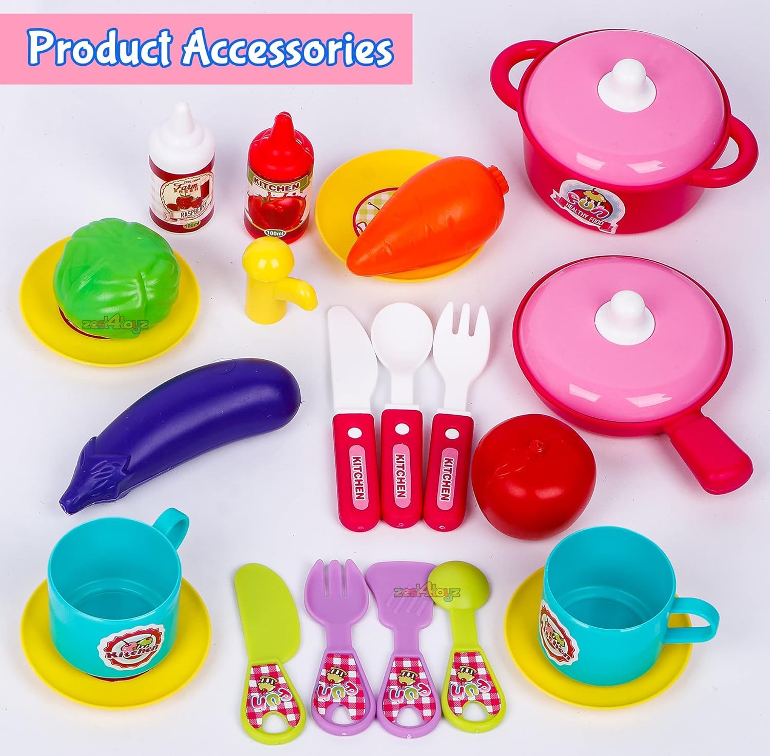Kitchen Set 2 in 1 Trolley