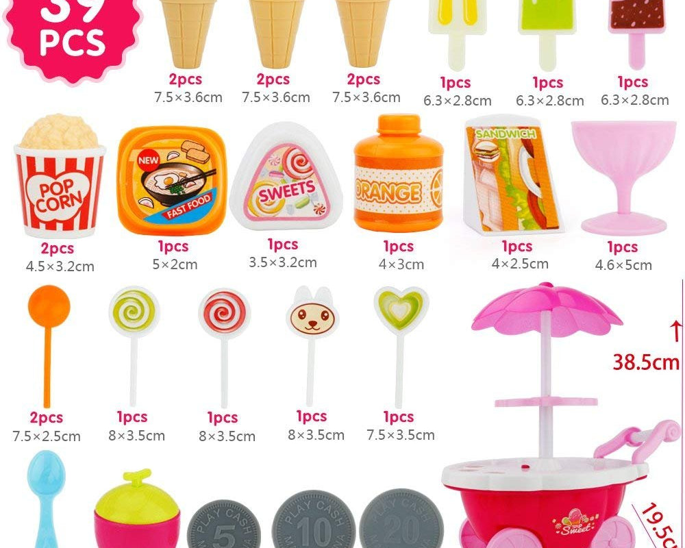 Ice Cream Candy Cart