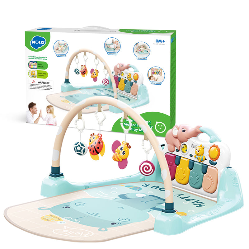 4-in-1 Design Musical Activity Play Mat