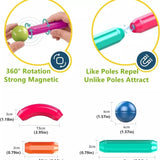 Magnetic Toys for Kids Balls and Stick Constructing Set of 42 Pcs.