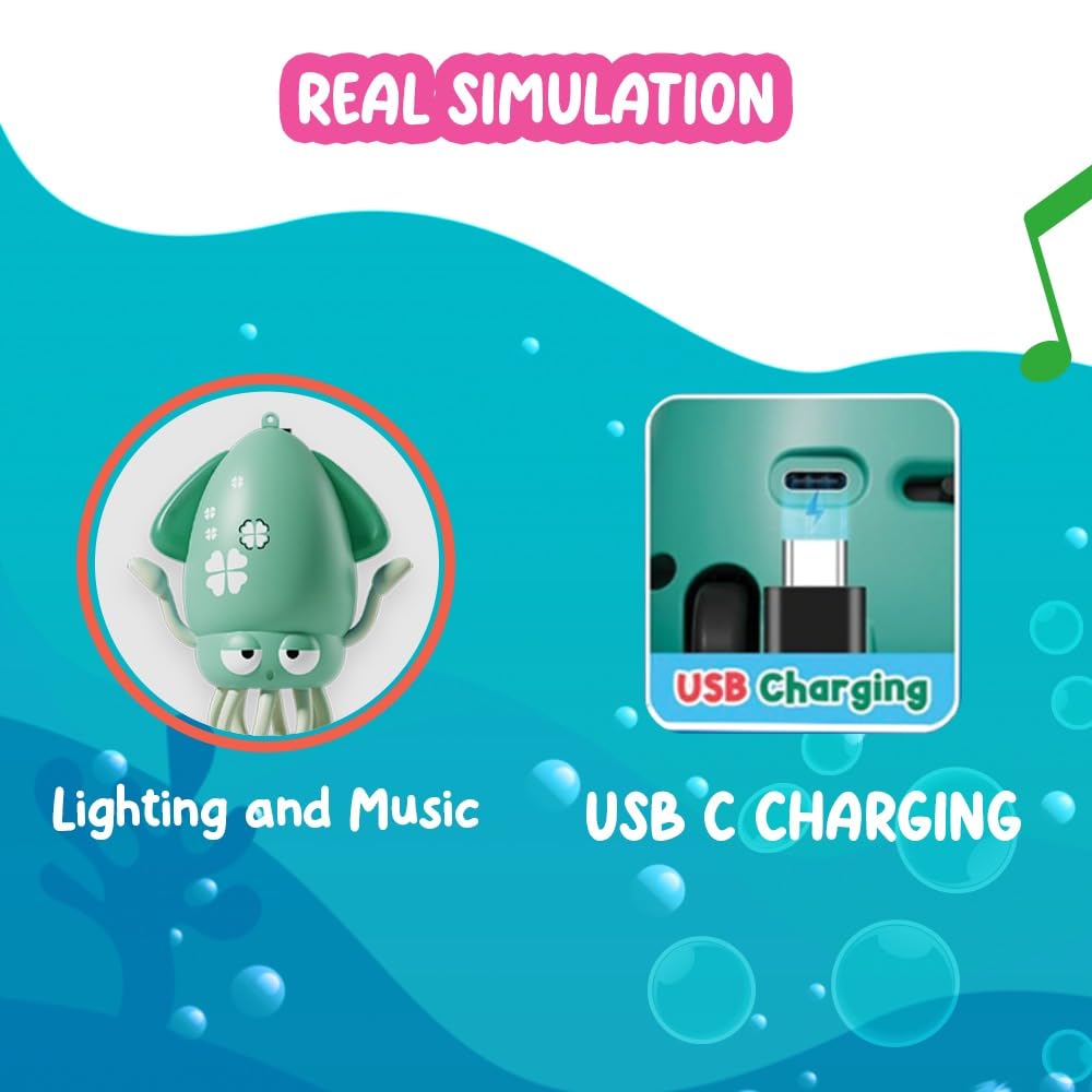 Dancing Squid Baby Toy