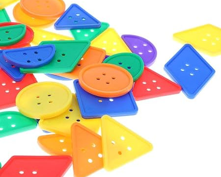 Shapes Lacing & Buttons