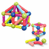 Magnetic Toys for Kids Balls and Stick Constructing Set of 42 Pcs.