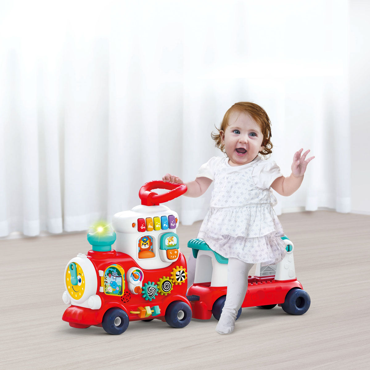 4 in 1 Smart Learning Push & Ride Train