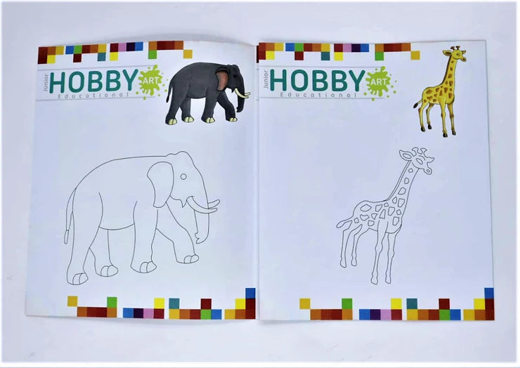 Hobby Art Junior Wild Animals Set