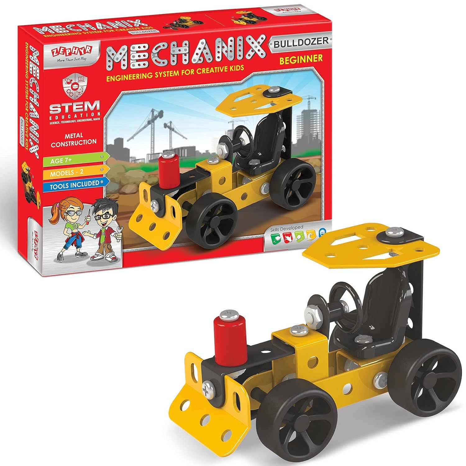 Mechanix Beginner Giant Wheel Building Blocks