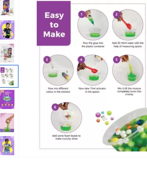 DIY Crunchy Slime Kit