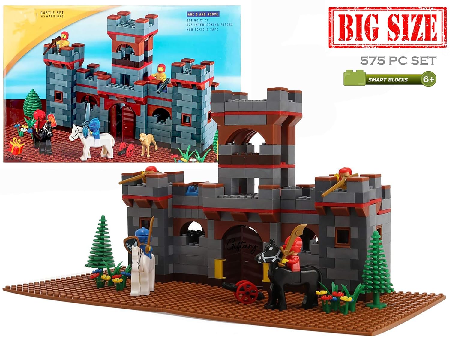 Smart Blocks Castle Set Junior Building Blocks Set