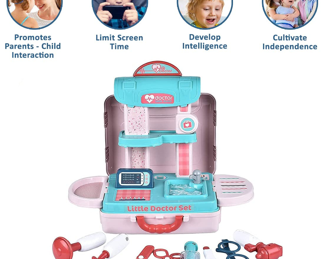 Doctor play set with briefcase