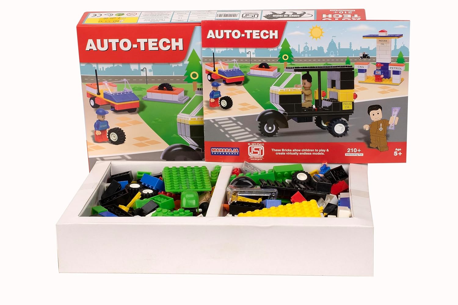 Maharaja Auto-Tech Building Construction Blocks Set