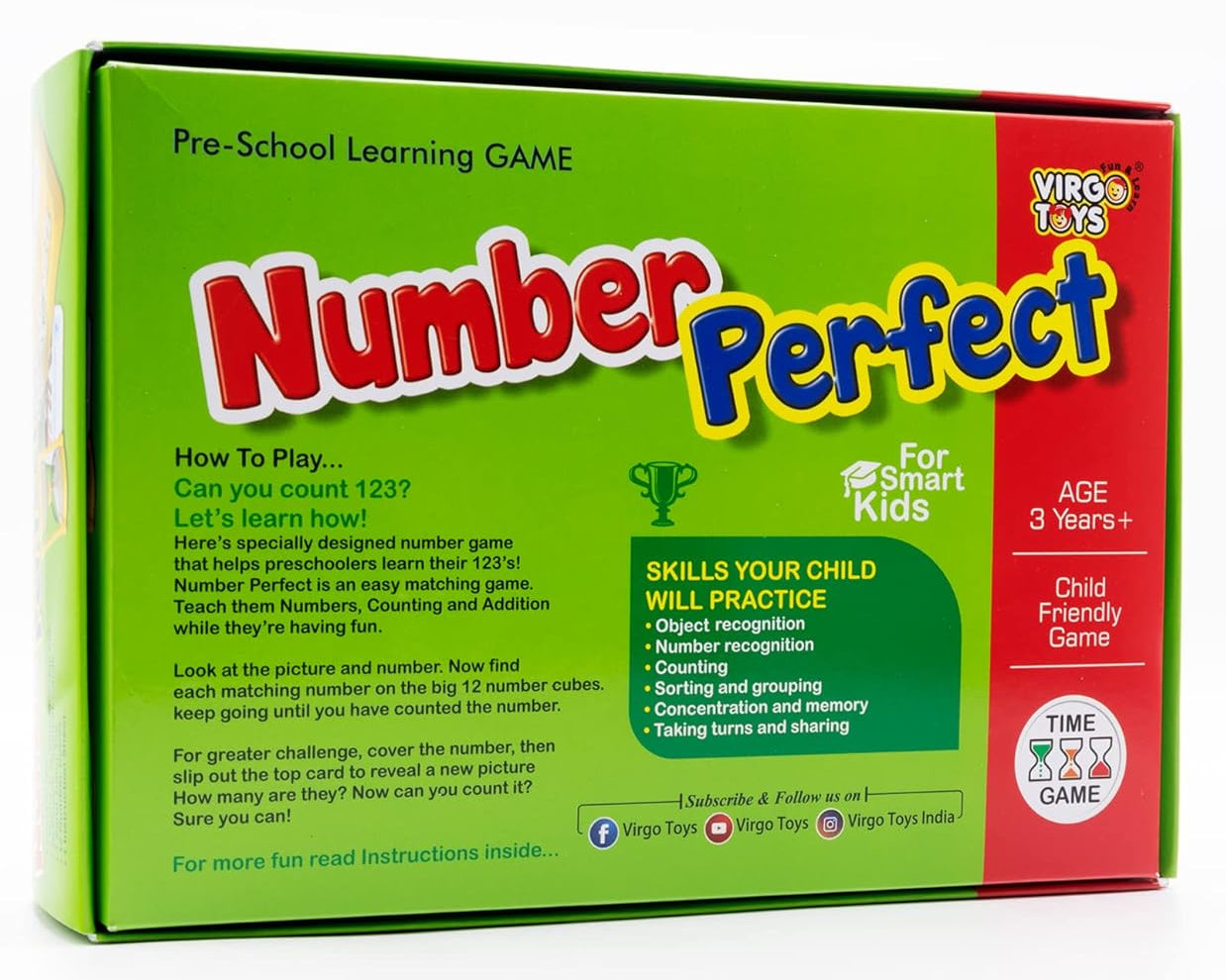 Virgo Toys Number Perfect