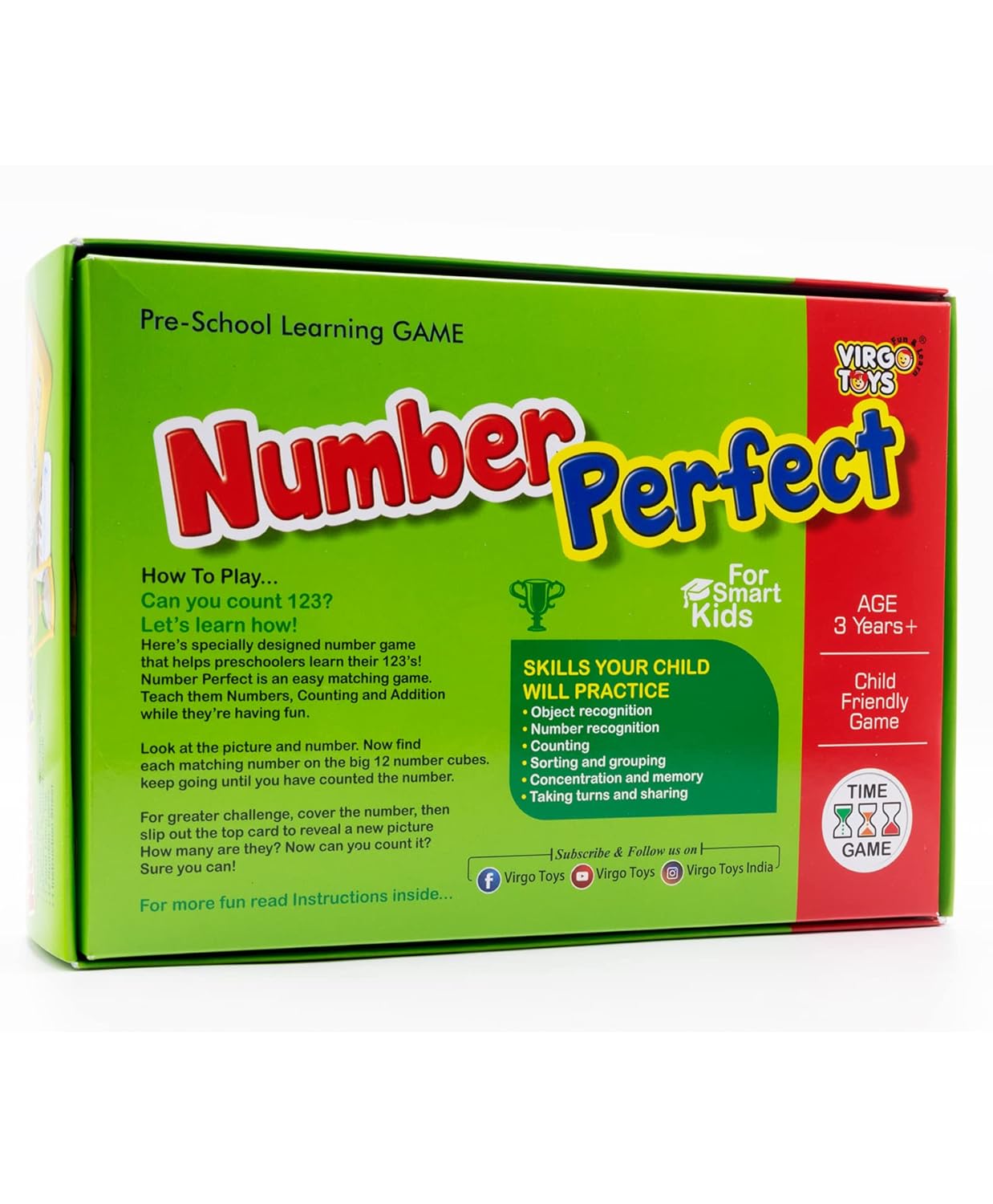 Virgo Toys Number Perfect
