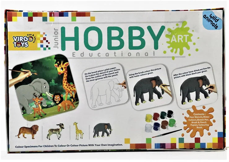 Hobby Art Junior Wild Animals Set