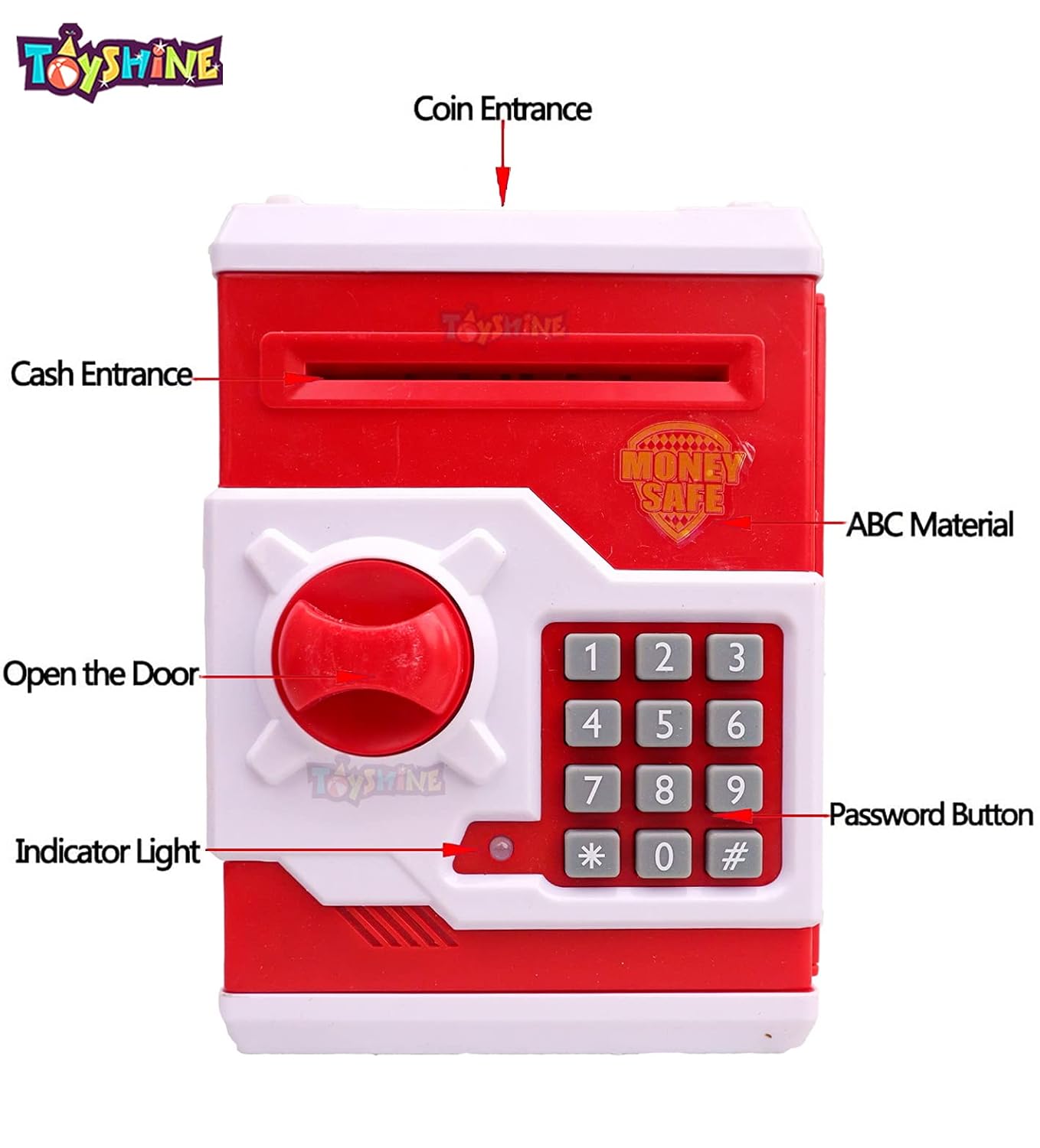Piggy Bank with Locker