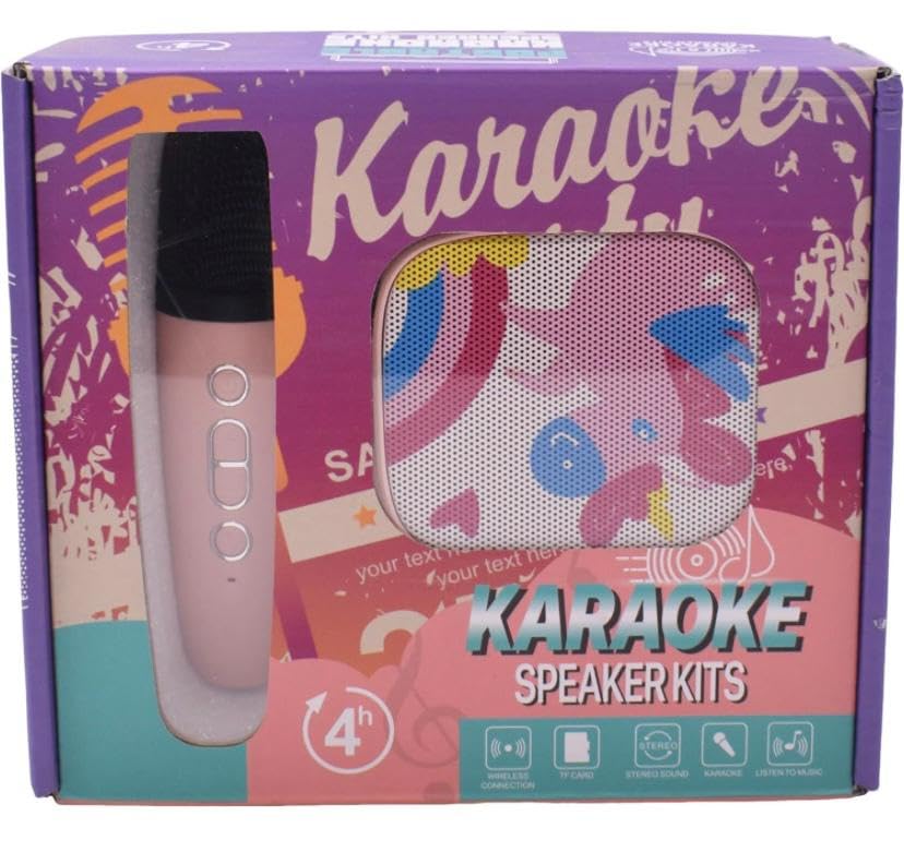 Bluetooth Speaker with Wireless Microphone