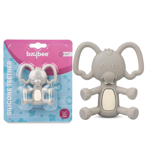 Elephant Silicone Teether for Baby