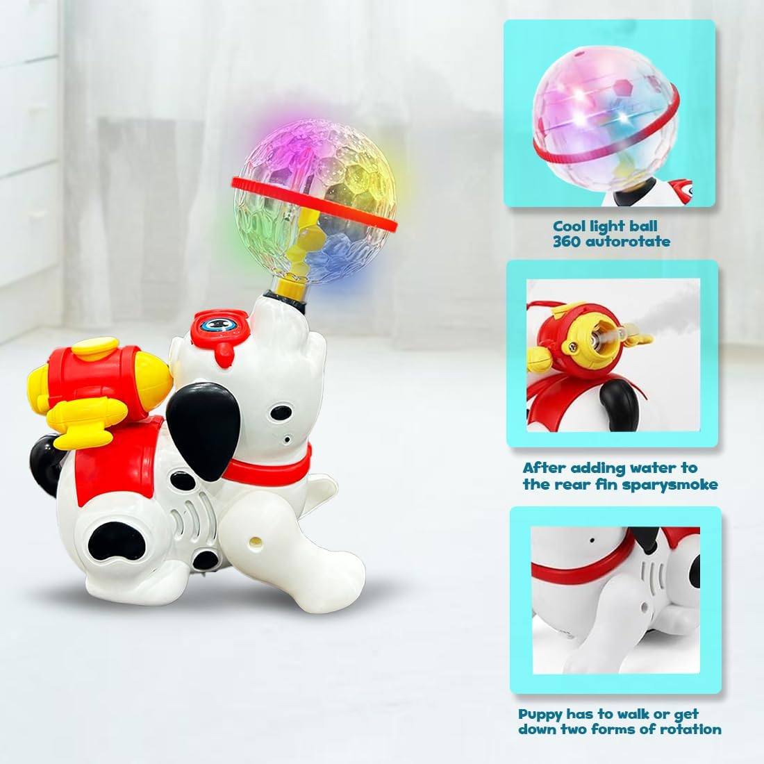 Bump and Go Dancing Dog with Music