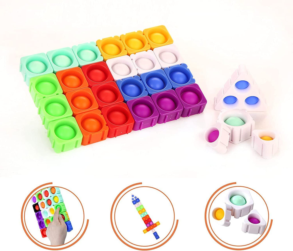 Pop It Puzzle Kids Toys for Gift | Big Size Pop It Puzzle