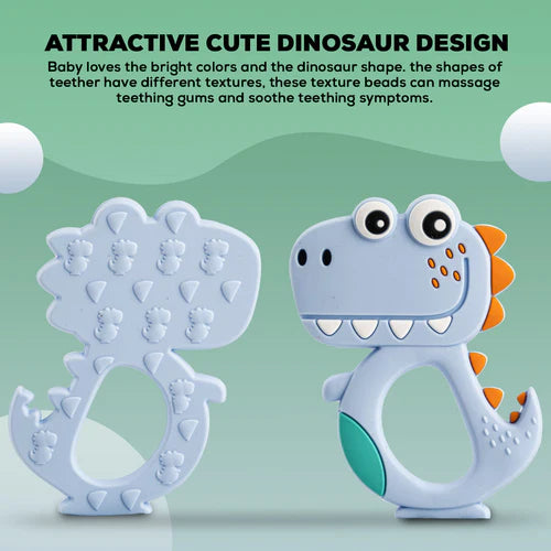 Dinosaur Silicone Teether for Baby