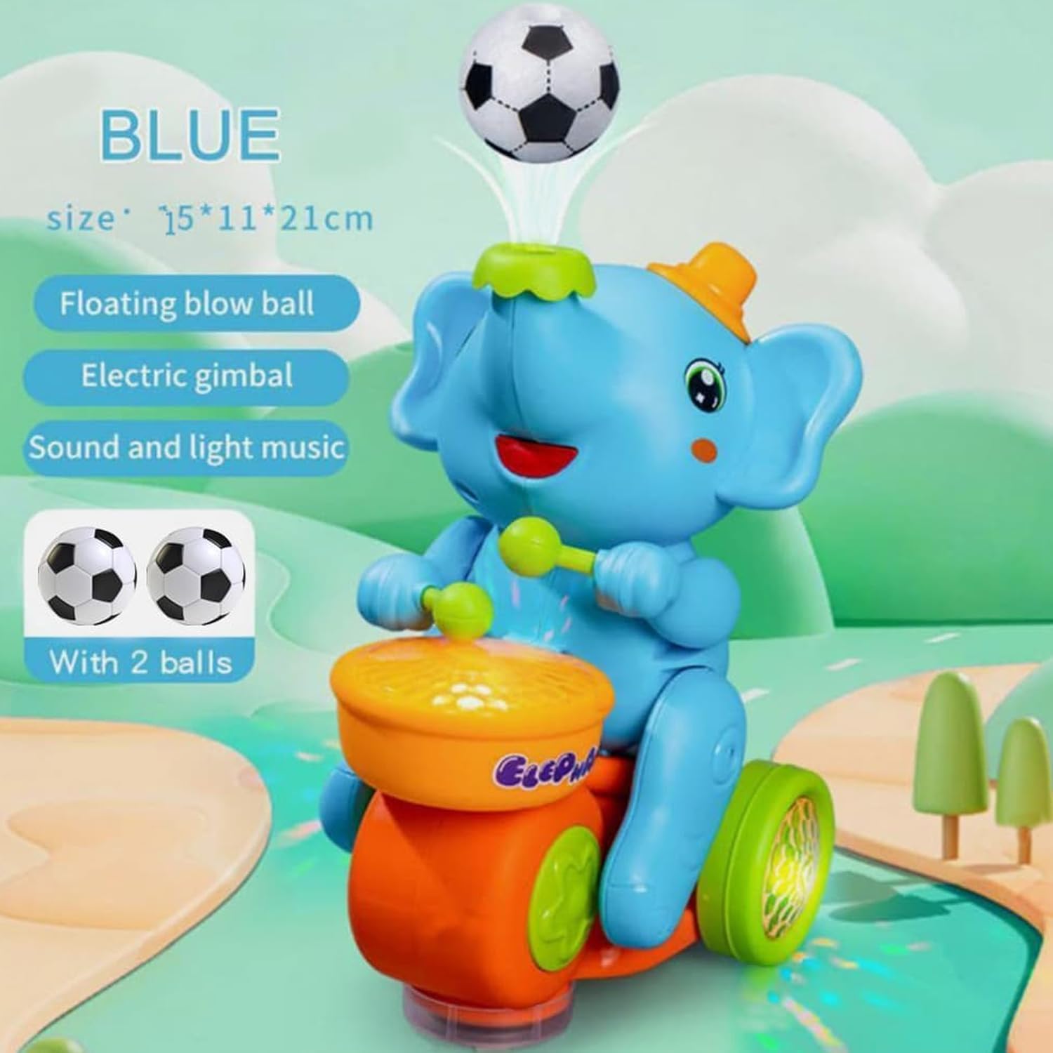 Musical Walking Elephant