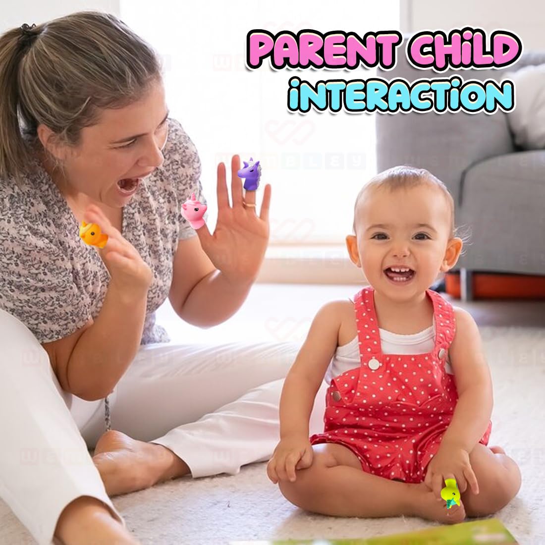 5 PIC Finger Puppets for Kids Soft