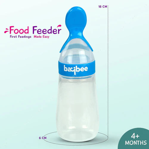 Food Squeeze Feeder Anti-Colic & BPA Free with Spoon