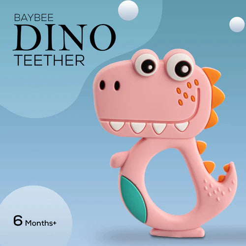 Dinosaur Silicone Teether for Baby