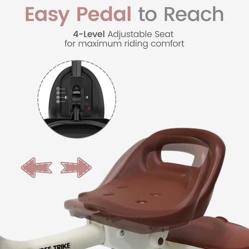 Baby Trycycle Trikidz White