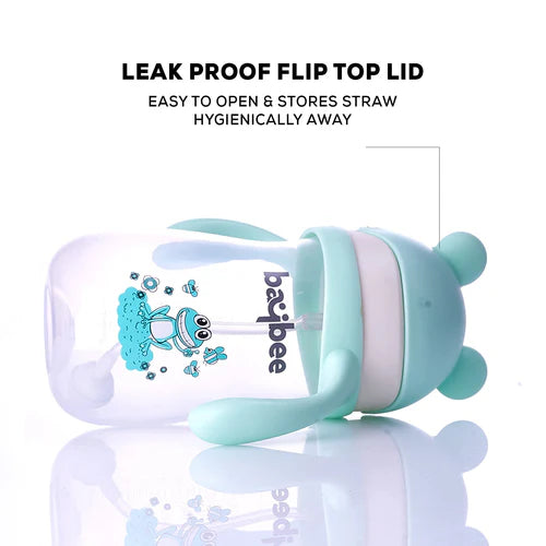 Insulated Filippo Baby Sipper Bottle with Soft Silicone Straw 300 ml