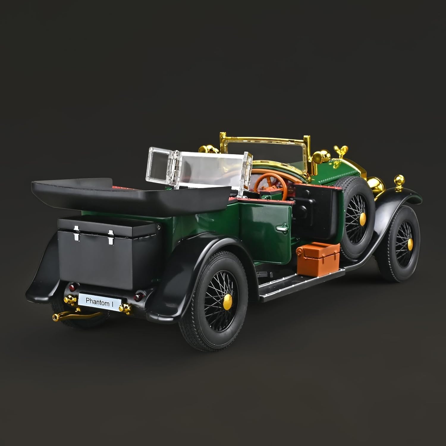 Vintage Classic Luxury Model Car – Die-Cast Metal Antique Car with Detailed Interior, Collectible Decorative Showpiece for Home, Office & Gift