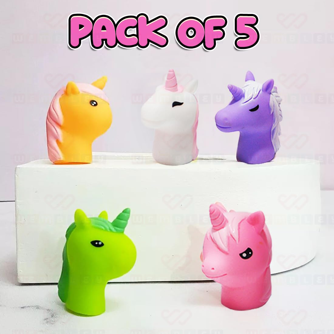 5 PIC Finger Puppets for Kids Soft
