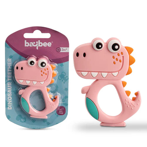Dinosaur Silicone Teether for Baby