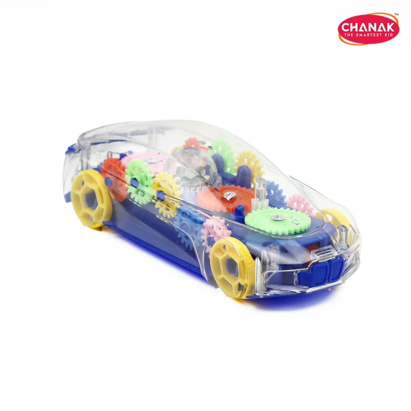 Transparent Gear Car