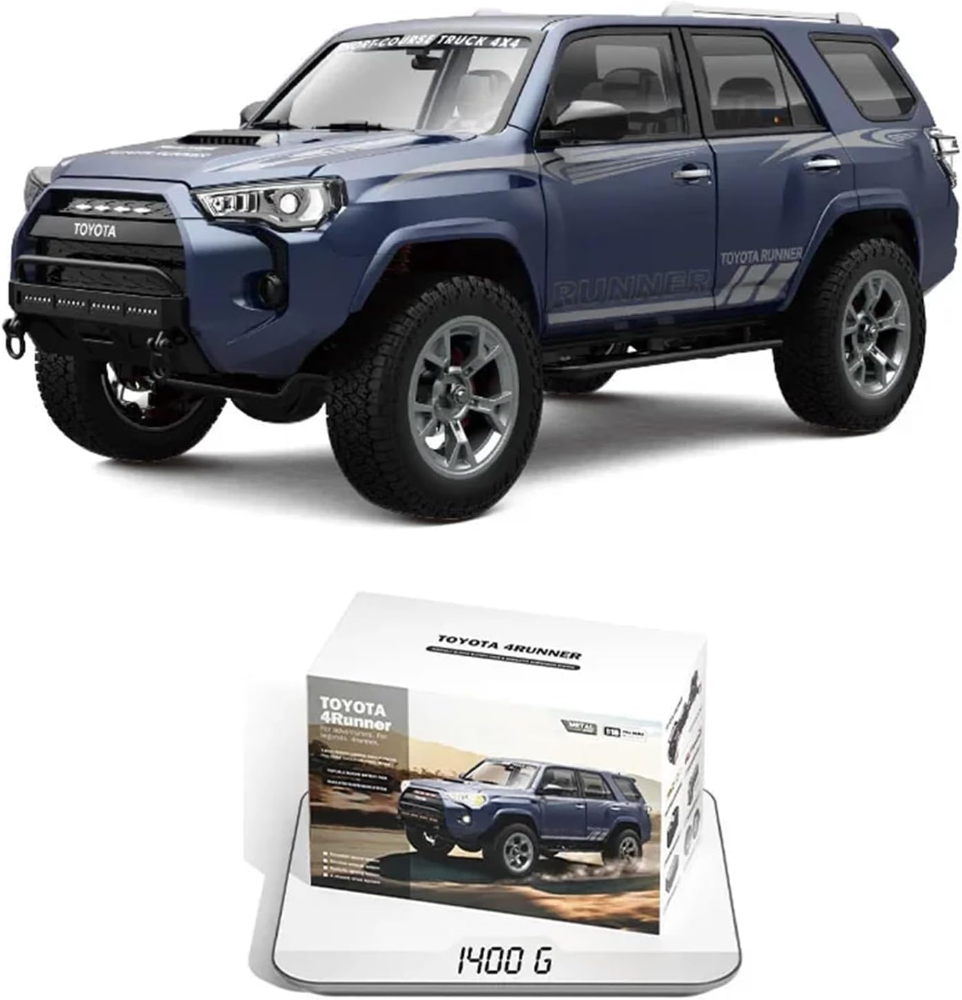 1/10 RC Crawler Toyota 4Runner Simulation