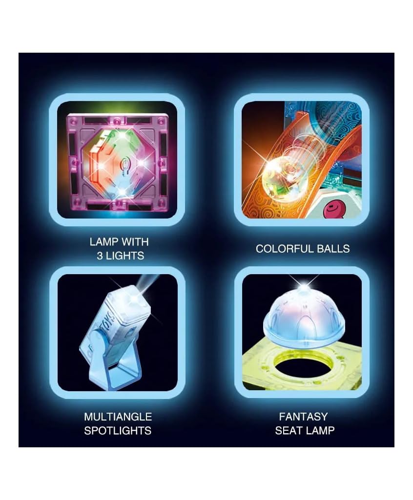 3D Magnet Toys Magnetic Tiles