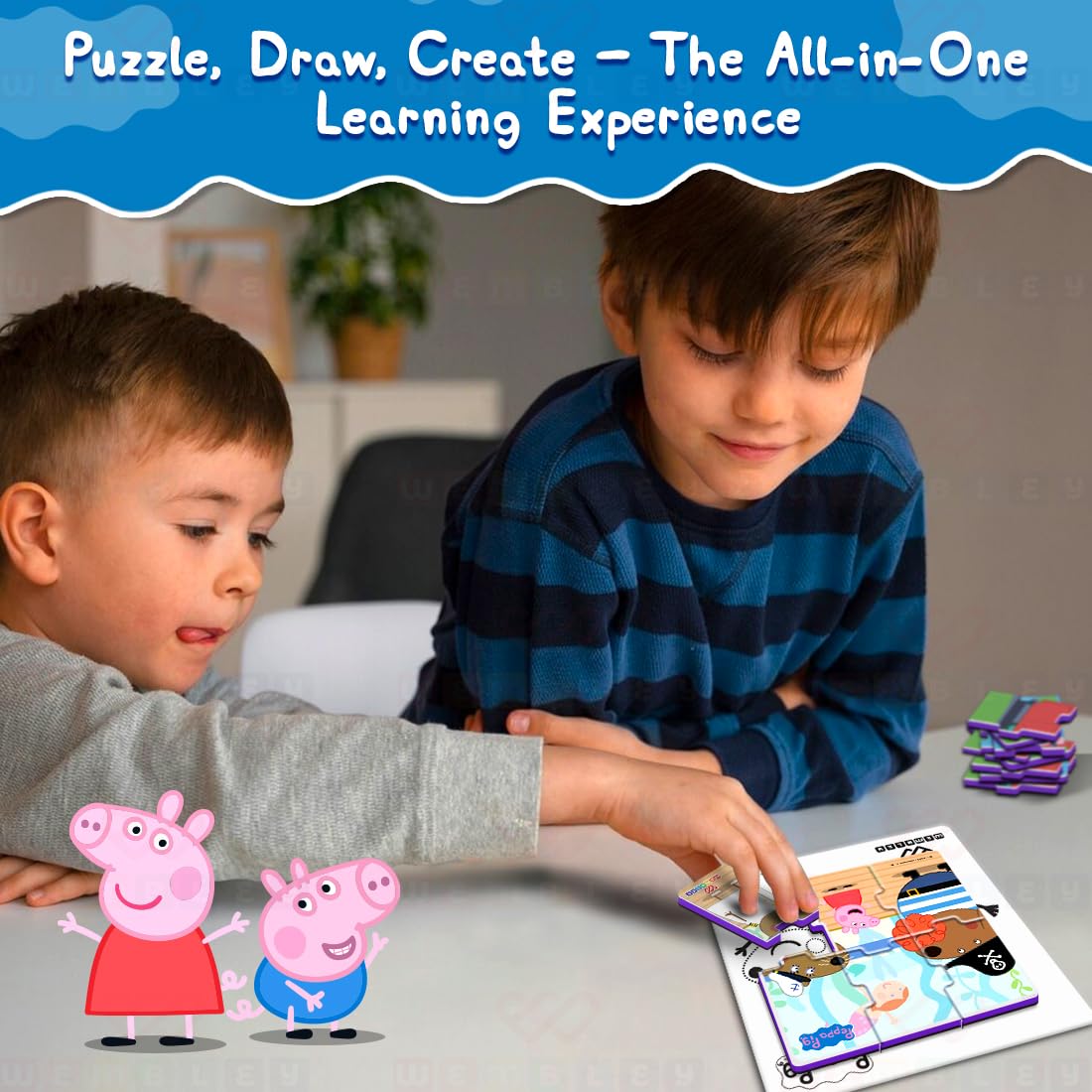 Peppa pig Jigsaw Magnetic Puzzle