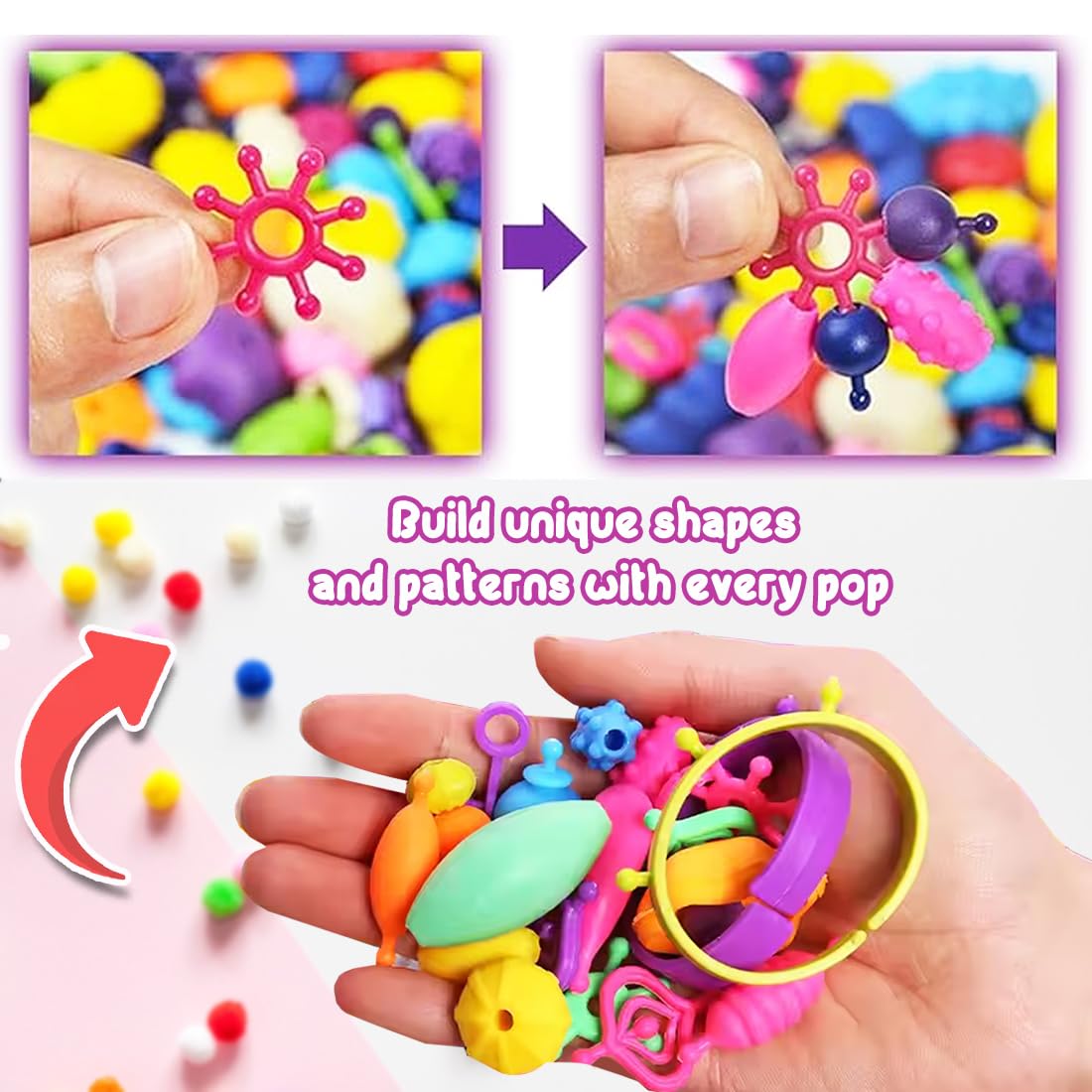 DIY Bracelet Necklace Rings Craft Kits