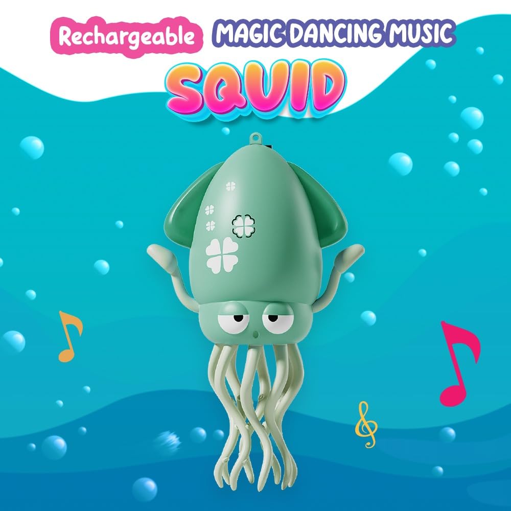 Dancing Squid Baby Toy