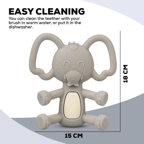 Elephant Silicone Teether for Baby