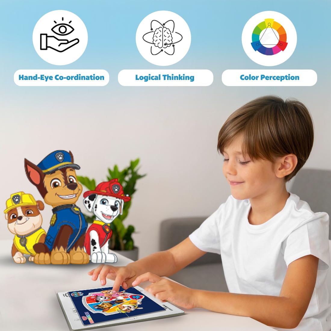 My First 3 in 1 Jigsaw Magnetic Puzzle (PAW PATROL)