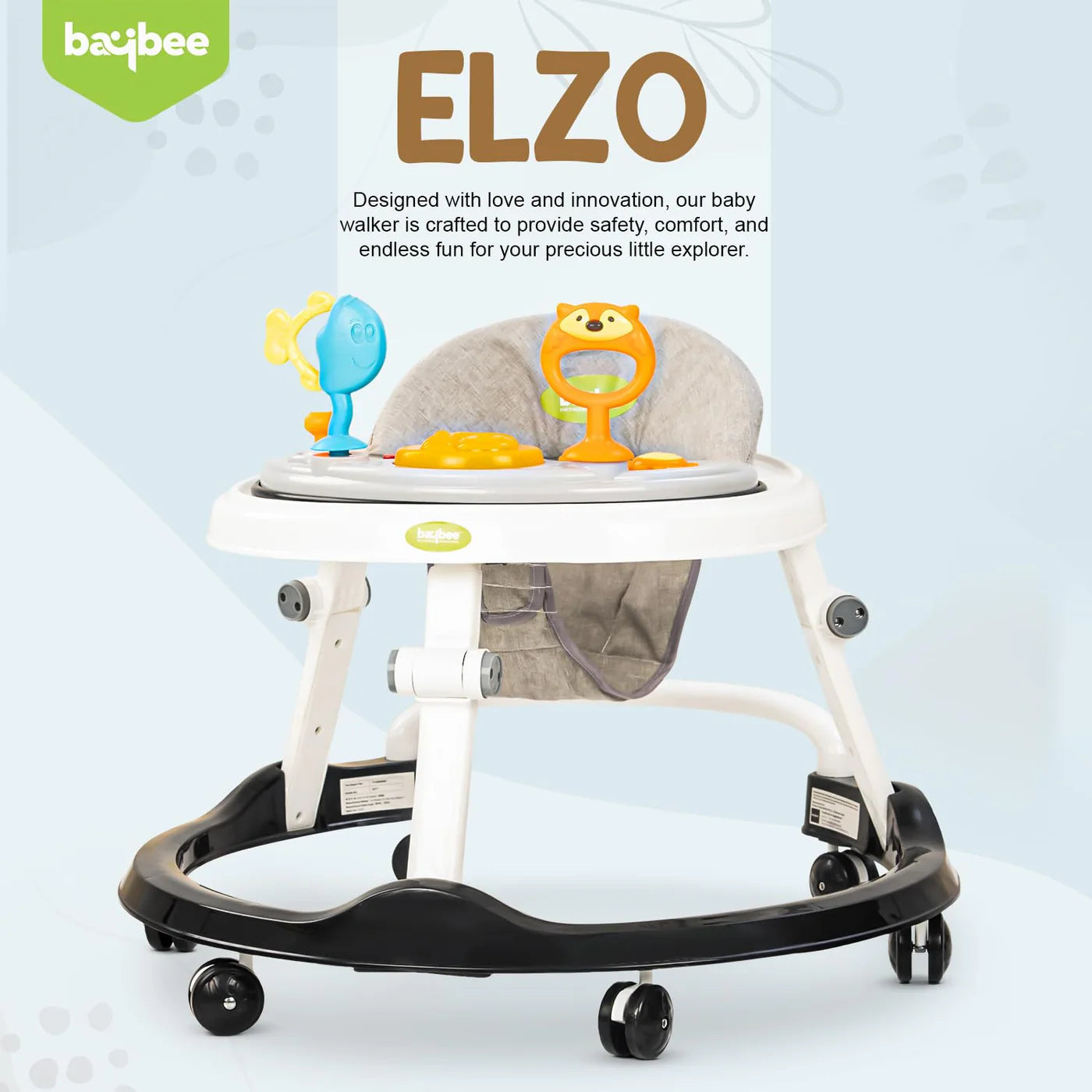 Elzo Baby Walker for Kids (MIXING)