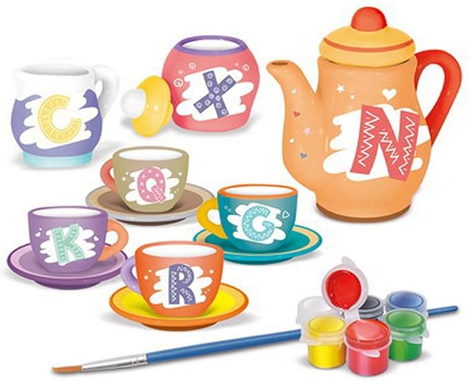 Tea Pot And Cups