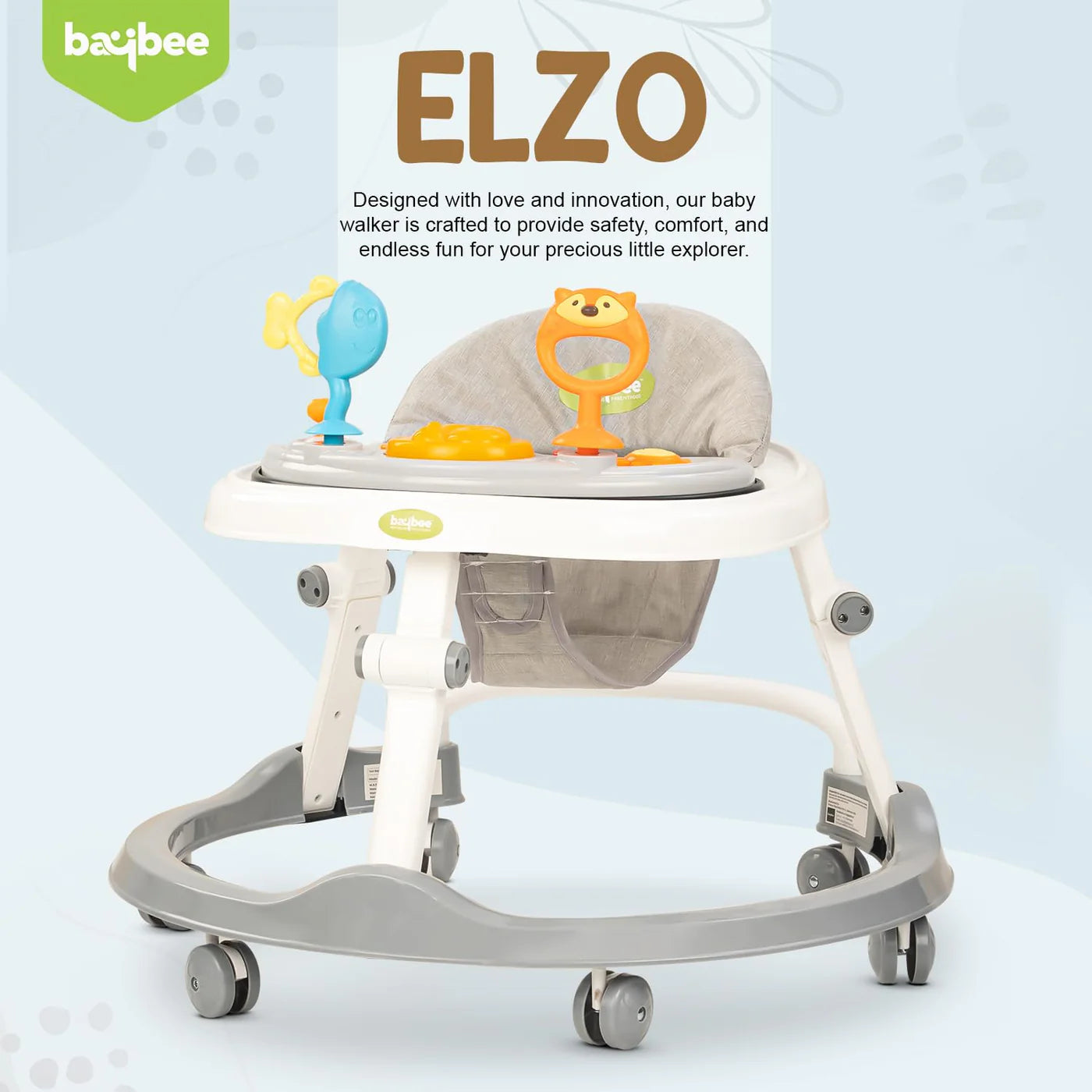 Elzo Baby Walker for Kids (MIXING)