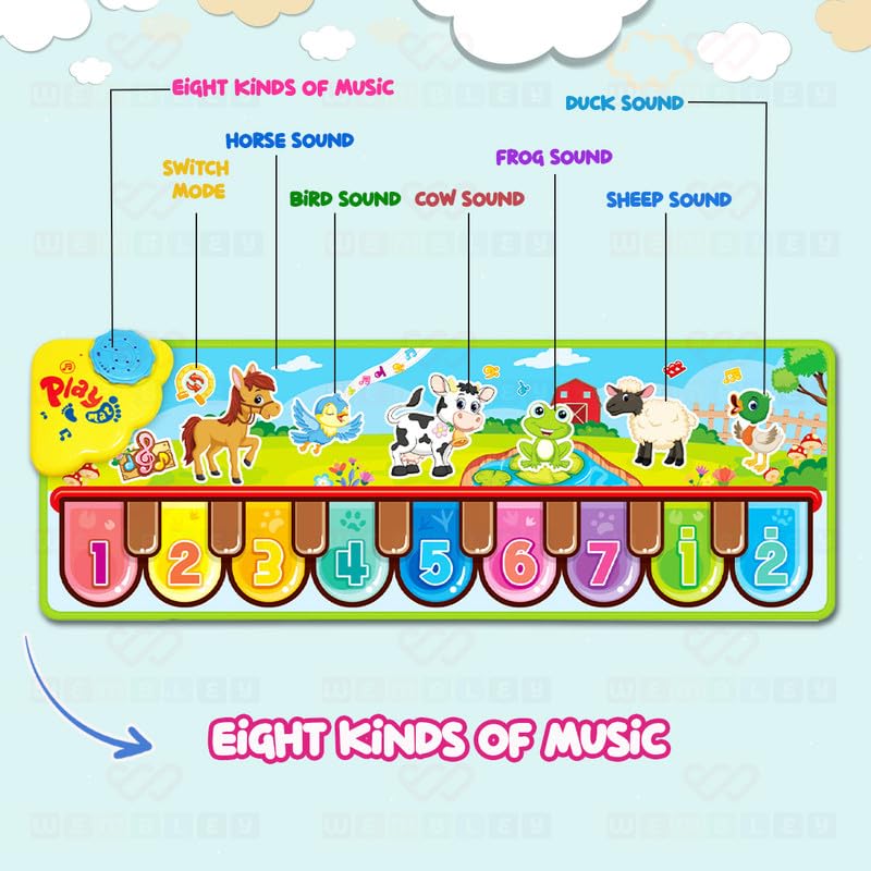 Wembley Animal Piano Mat (Modes & Animal)