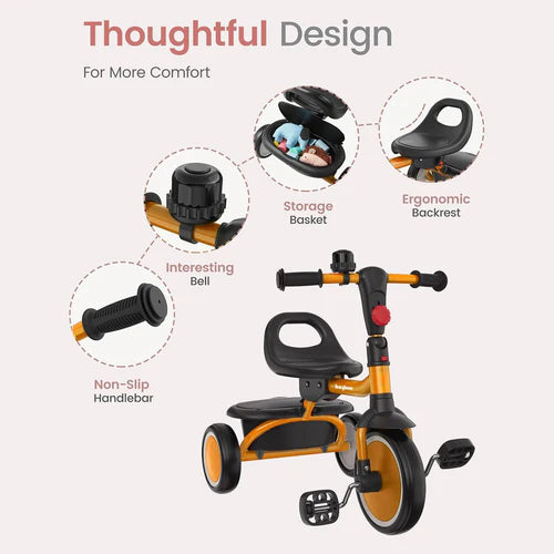 Baby Trycycle Trikidz Orange